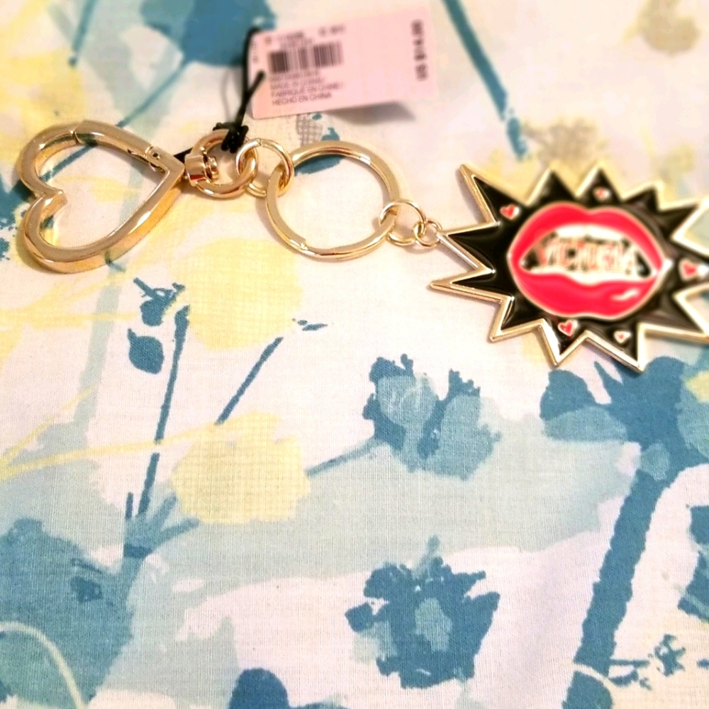 BNWT VICTORIA SECRET BAG KEYCHARM/TAG
